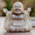 Hibiskus-Holzskulptur - Buddha-Skulptur aus Hibiskusholz