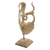 Hibiscus wood mask, 'Cobra Face' - Artisan Made Hibiscus Wood Cobra Sculpture (image 2c) thumbail