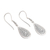 Sterling silver dangle earrings, 'Fog Tears' - Sterling Silver Water Droplet Dangle Earrings