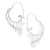 Sterling silver drop earrings, 'Spirit Fire' - Hand Made Sterling Silver Drop Earrings