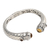 Citrine cuff bracelet, 'Aspire' - Artisan Crafted Citrine Cuff Bracelet