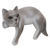 Wood statuette, 'Quaint Cat' - Hand Carved Suar Wood Cat Statuette (image 2b) thumbail