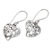 Sterling silver dangle earrings, 'Heart of Hearts' - Openwork Sterling Silver Heart Dangle Earrings (image 2c) thumbail