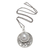 Collar con colgante de perlas mabe cultivadas - Collar con colgante de perla mabe cultivada hecho a mano