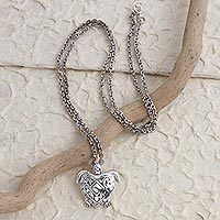 Sterling-Silber-Anhänger-Halskette, „Turtle Life“ – handgefertigte Sterling-Silber-Anhänger-Schildkröten-Halskette