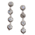 Rainbow moonstone dangle earrings, 'Precious Rain' - Sterling Silver Rainbow Moonstone Dangle Earrings thumbail