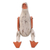 Wood statuette, 'Sitting Duck' - Hand Painted Wood Duck Statuette (image 2c) thumbail