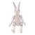 Wood sculpture, 'Sitting Bunny' - Hand Carved Albesia Wood Bunny Sculpture (image 2c) thumbail