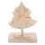 Wood holiday decor accent, 'All Wrapped Up' - Wooden Christmas Tree Holiday Decor Accent