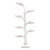 Wood jewelry holder, 'Daun Salam in White' (21 inch) - Jempinis Wood Leaf-Themed Jewelry Holder (21 Inch) (image 2c) thumbail