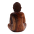 Wood statuette, 'Dhyan Mudra' - Concentration Buddha Suar Wood Statuette (image 2e) thumbail