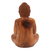 Wood statuette, 'Hridayanjali Mudra' - Adoration Buddha Suar Wood Statuette (image 2e) thumbail