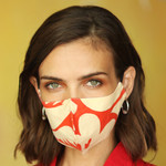 Cotton face masks, 'Colorful Vibe' (set of 3) - Hand Sewn Printed Cotton Face Masks (Set of 3)