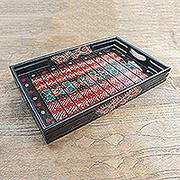 Featured review for Decorative wood batik tray, Kawung Beauty