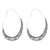 Sterling silver drop earrings, 'Balinese Snare' - Hand Made Sterling Silver Drop Earrings from Bali (image 2a) thumbail