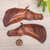 Esculturas de pared de madera, (pareja) - Par de esculturas de pared de cabezas de caballo de madera de suar talladas a mano
