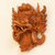 Wood mask, 'Mighty Eagle Garuda' - Hand Carved Suar Wood Eagle Garuda Mask from Bali (image 2c) thumbail