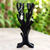 Wood jewellery stand, 'Thorn Coral' - Balinese Hand Carved Wood jewellery Stand