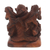 Wood sculpture, 'Monkey Family' - Hand Carved Suar Wood Monkey Family Sculpture (image 2c) thumbail