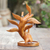 Wood jewelry stand, 'Giving Tree' - Hand Carved Wood Tree Jewelry Stand thumbail
