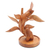 Wood jewelry stand, 'Giving Tree' - Hand Carved Wood Tree Jewelry Stand (image 2c) thumbail