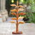 Wood jewelry stand, 'Towering Tree' - Hand Carved Wood Tree Jewelry Stand thumbail