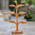 Wood jewelry stand, 'Tall Tree' - Hand Carved Wood Tree Jewelry Stand thumbail