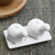 Ceramic salt and pepper set, 'Tortoise Friends in White' - Matte White Ceramic Turtle Salt and Pepper Shakers with Tray thumbail