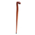 Mahogany wood walking stick, 'Snake Head' - Hand Carved Mahogany Wood Snake Walking Stick (image 2c) thumbail