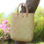 Natural fiber tote bag, 'Sturdy Carrier' - Artisan Crafted Natural Fiber Tote Bag