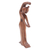 Wood statuette, 'Dancing for Eternity' - Handmade Suar Wood Statuette from Bali (image 2b) thumbail