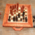 Wood chess set, 'Make Your Move' - Folding Crocodile Wood Chess Set from Bali (image 2b) thumbail