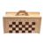 Wood chess set, 'King and Queen' - Hand Carved Crocodile Wood Chess Set (image 2f) thumbail
