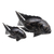 Wood statuettes, 'Koi Fish' (pair) - Hand Crafted Suar Wood Koi Fish Statuettes (Pair) (image 2b) thumbail