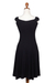 Bequemes Modal-Kleid für jeden Tag, „Klassischer Stil“ – Artisan Crafted Little Black Modal Dress