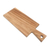 Teak wood cutting board, 'Chef's Kiss' - Handmade Rectangular Teak Wood Cutting Board from Bali (image 2b) thumbail