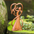 Wood statuette, 'Reunion' - Hand Carved Suar Wood Mother and Child Statuette (image 2) thumbail