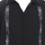 Camisa hombre algodón bordado - Camisa de hombre negra de algodón bordado