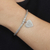 Sterling silver charm bracelet, 'Always in Silver' - Hand Made Sterling Silver Heart Charm Bracelet (image 2d) thumbail