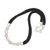 Halskette mit Anhänger aus Rosenquarz und Beryll, „Candy Crush“ – handwerklich gefertigte Perlenkette aus Rosenquarz und Beryll