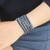 Hematite wrap bracelet, 'Deep Within' - Hematite and Lava Stone Wrap Bracelet from Bali (image 2c) thumbail