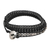Multi-gemstone wrap bracelet, 'Grey Day' - Handmade Jasper and Onyx Wrap Bracelet thumbail