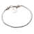 Sterling silver charm bracelet, 'Chain Of Belief' - Inspirational Sterling Silver Charm Bracelet