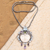 Multi-gemstone pendant necklace, 'Beautiful Moon' - Multi-Gemstone Pendant Necklace From Indonesia (image 2) thumbail