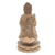 Hibiscus wood sculpture, 'Placid Buddha' - Hand Made Hibiscus Wood Buddha Sculpture