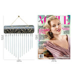 Bamboo windchime, 'Melodic' - Hand Crafted Bamboo Windchime