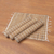 Natural fiber placemats, 'Tropical Traditions' (set of 4) - Set of 4 Handwoven Natural Fiber Placemats (image 2b) thumbail