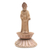 Holzskulptur - Handgeschnitzte Buddha-Skulptur aus Hibiskusholz