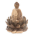 Wood sculpture, 'Buddha of Kindness' - Artisan Crafted Hibiscus Wood Buddha Sculpture (image 2e) thumbail