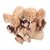 Wood sculpture, 'Mushroom Cluster' - Hand Carved Jempinis Wood Mushroom Sculpture thumbail